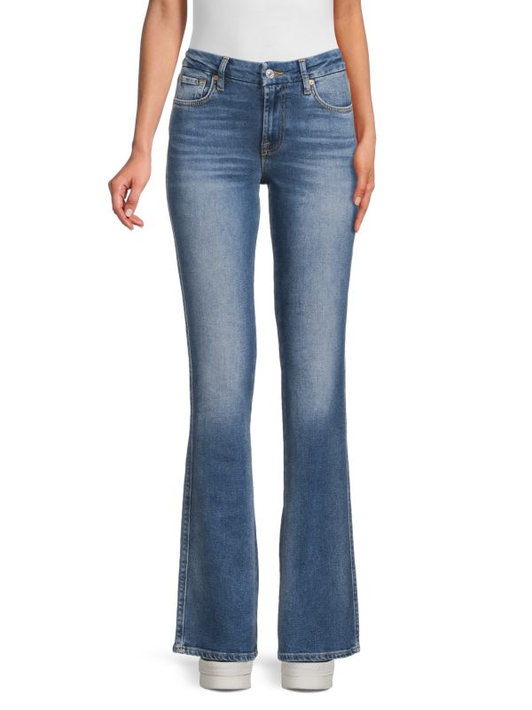 7 For All Mankind Kimmie Mid Rise Bootcut Jeans